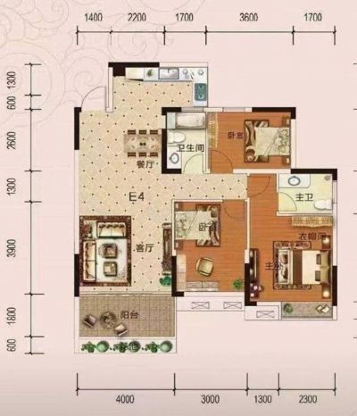 信昌棠棣之华 精装三房 南向采光好 拎包入住
