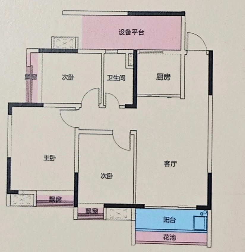 99成新名都大品牌精装三房 缩略图9