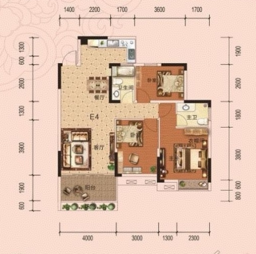 棠棣之华89㎡精装三房：明亮紧凑，自住可看 图片 9